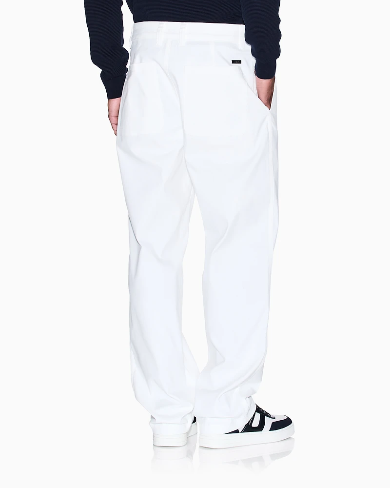 Stretch cotton chinos