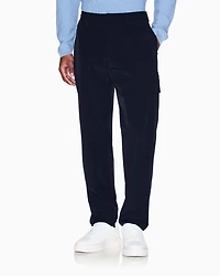 Stretch nylon cargo trousers
