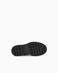 Emporio Armani - Rubber lace-up ankle boots, Boy, Navy Blue, Size: