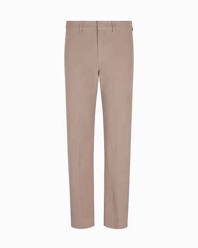 Emporio Armani - Chinos cotton twill, Man, Beige, Size: