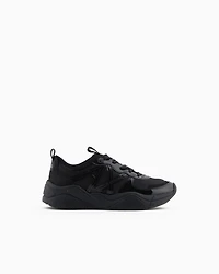 Armani Exchange - Chunky sneakers with logo, Woman, Black, Size: