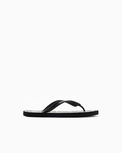 Rubber flip flops