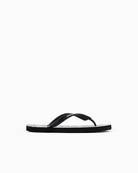 Rubber flip flops