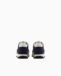 Armani Exchange - Sneakers eco-suede, mesh and nylon, Man, Navy Blue, Size: