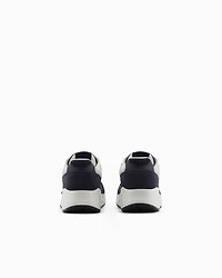Armani Exchange - Oversized sneakers with contrasting inserts, Man, Black, Size: