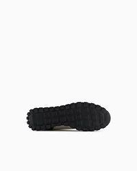Armani Exchange - Sneakers eco-suede, mesh and nylon, Man, Navy Blue, Size:
