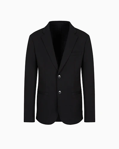Single-breasted jacket with two buttons