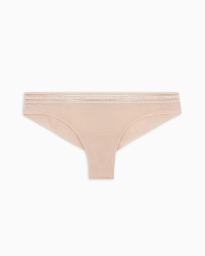 Brazilian briefs tulle with logo