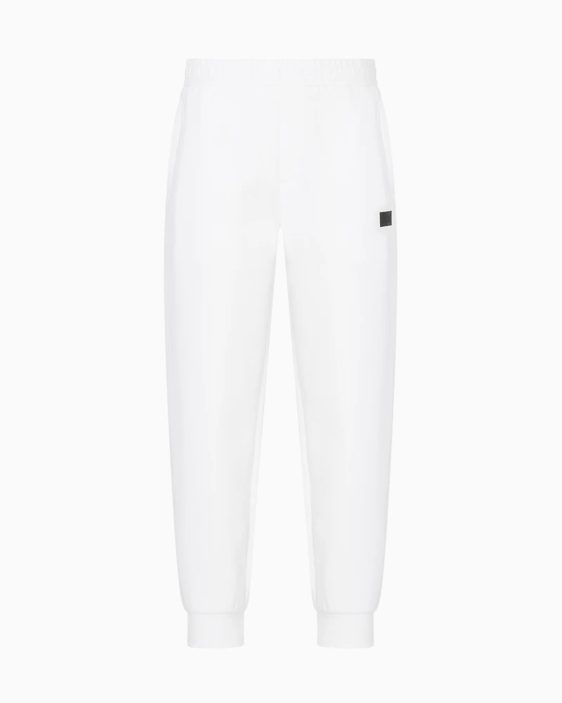 Armani Exchange - Logo Joggers, Man, White, Size: L