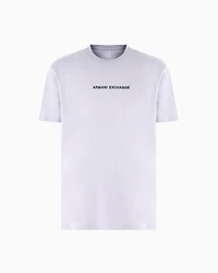 Regular fit T-shirt with logo print on the chest