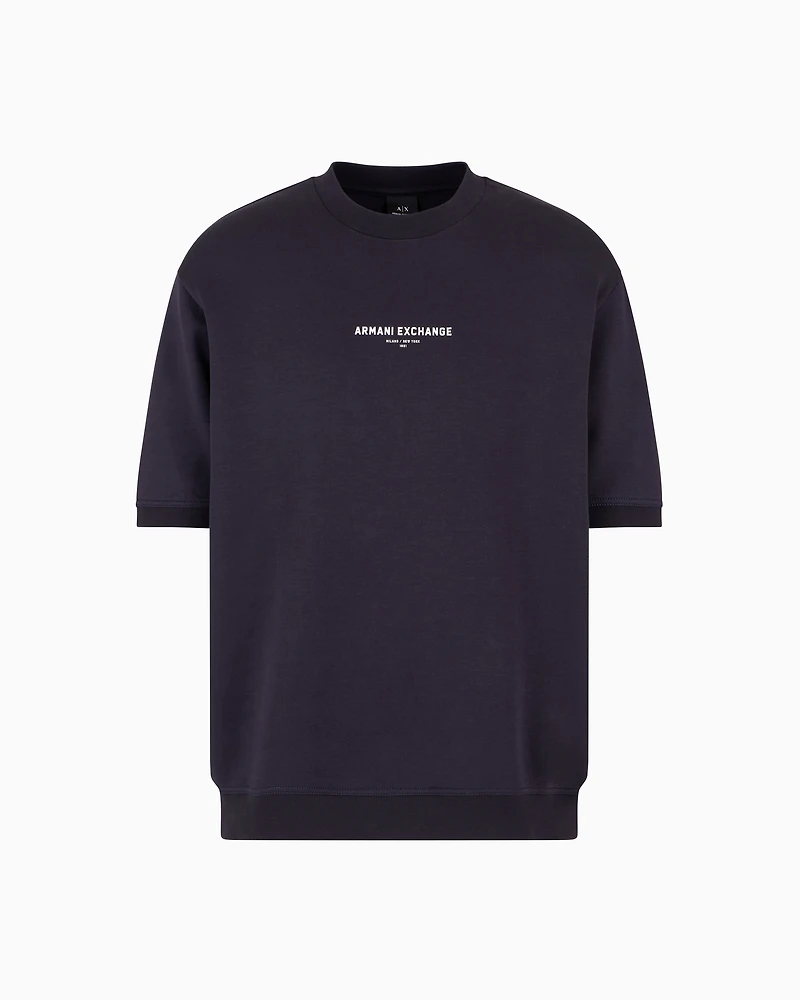 Milano/New York Short Sleeve Crewneck Sweatshirt