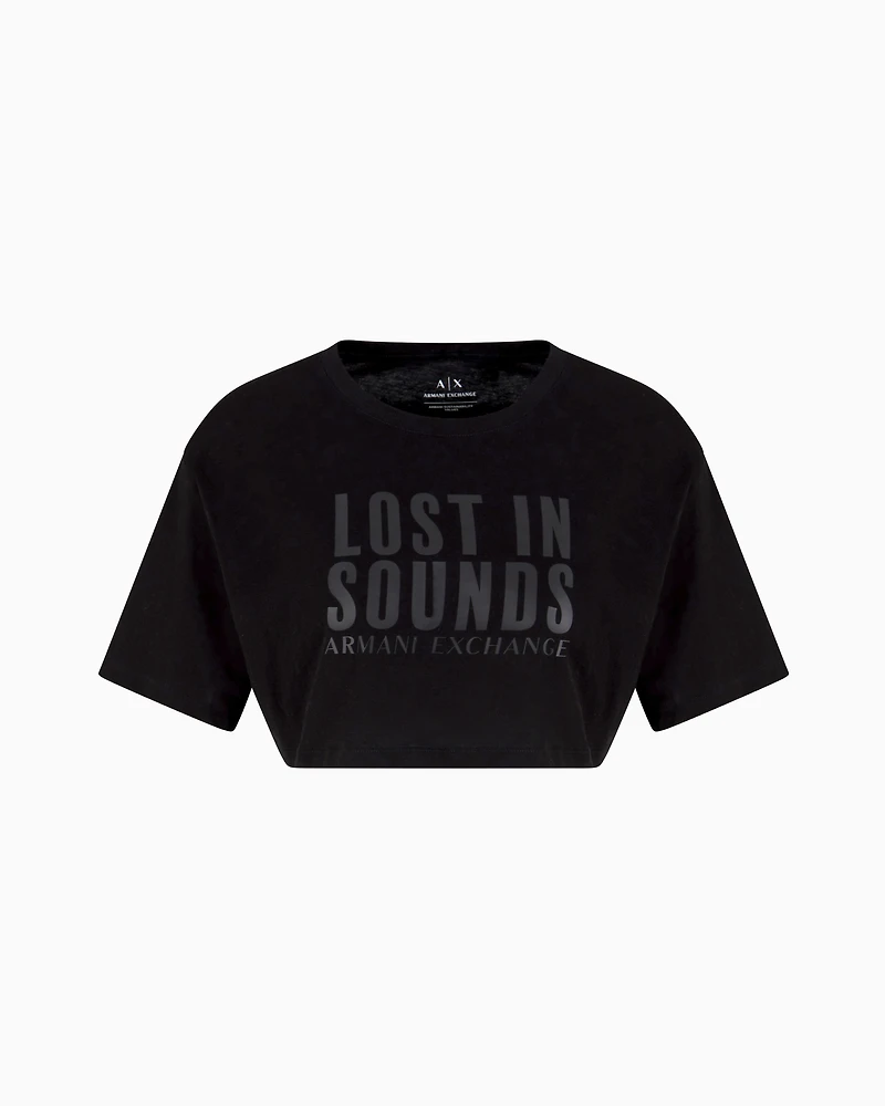 Lost sounds cropped t-shirt