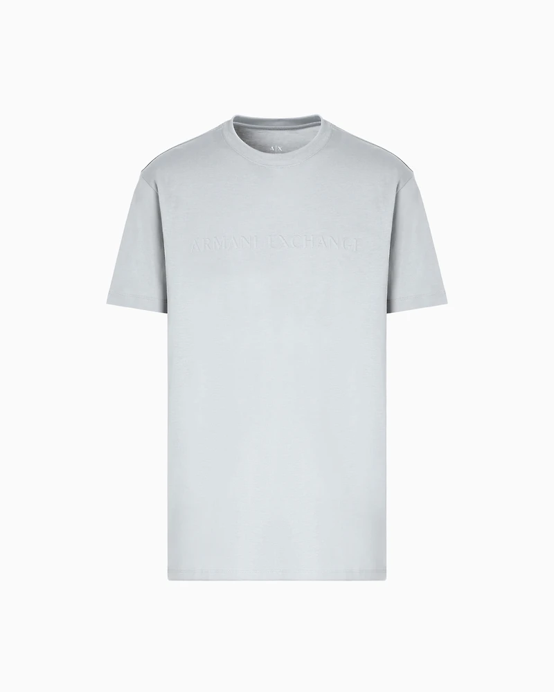 Armani Exchange - Regular Fit T-Shirts, Man, Grey, Size: