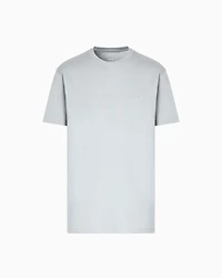 Armani Exchange - Regular Fit T-Shirts, Man, Grey, Size: