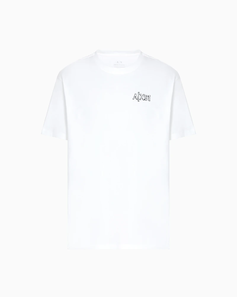Armani Exchange - ASV Regular Fit T-Shirt, Man, White, Size: