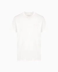 Regular fit T-shirt with blurred logo effect