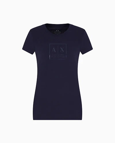 Slim fit T-shirt with logo