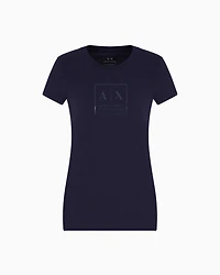 Slim fit T-shirt with logo