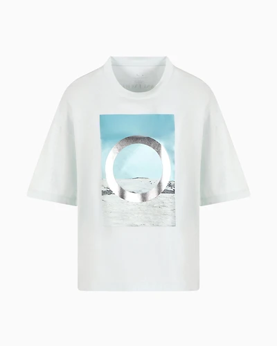 Relaxed fit T-shirt with ASV print