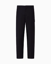 Stretch Cotton Cargo Pants