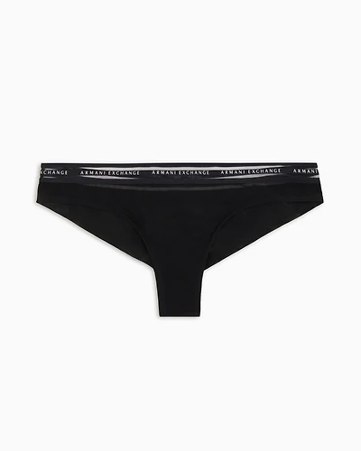 Brazilian briefs tulle with logo
