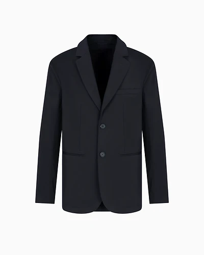Single-breasted blazer stretch fabric