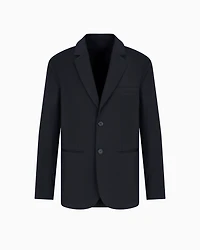 Single-breasted blazer stretch fabric