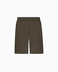 Linen and lyocell chino trousers