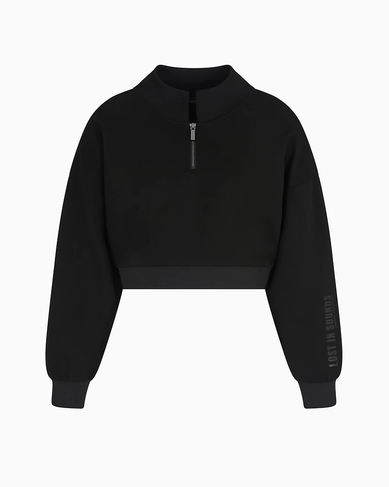 Lost Sound ASV cropped zip sweatshirt