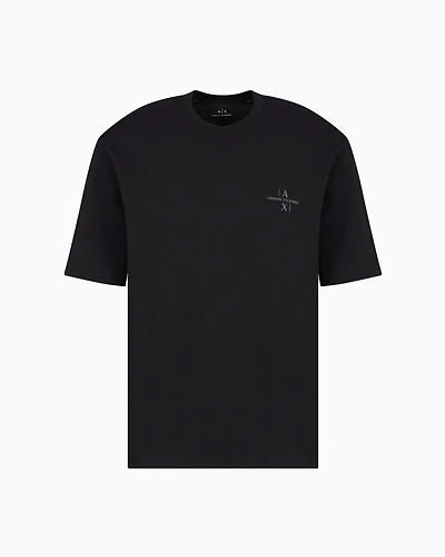 Regular fit cotton T-shirt with logo