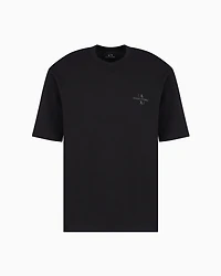 Regular fit cotton T-shirt with logo