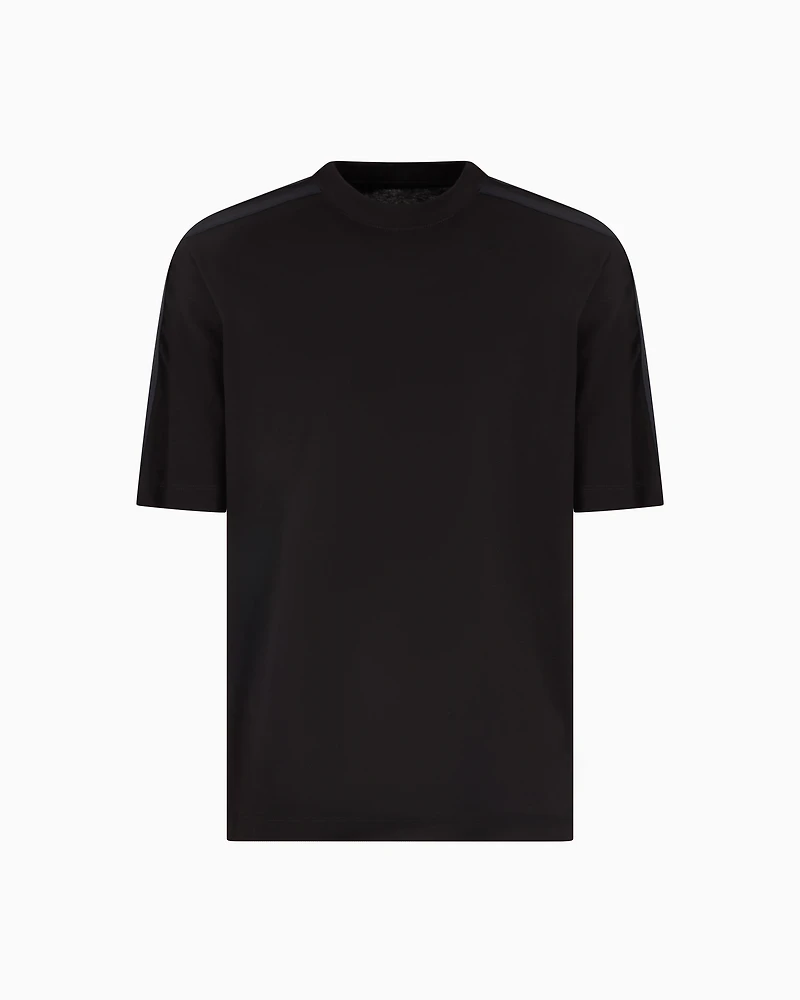Regular fit T-shirt with logo bands