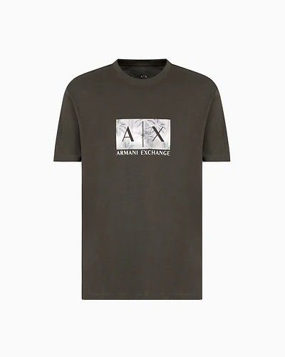 Regular fit T-shirt with maxi logo