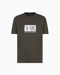 Regular fit T-shirt with maxi logo