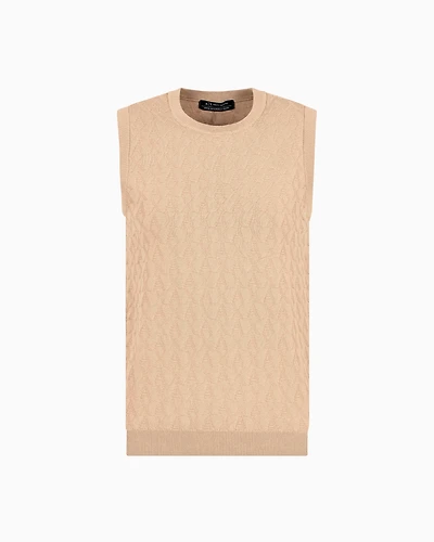 Top with allover logo