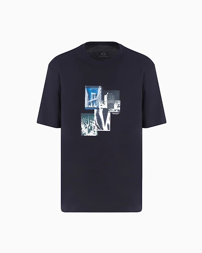 Regular fit T-shirt with photo print
