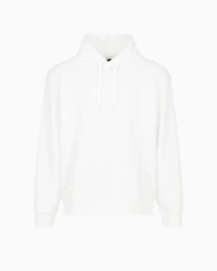 Tonal Embossed Hoodie Sweatshirt