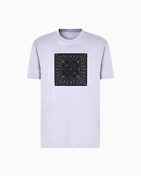 Regular fit T-shirt with kaleidoscope print