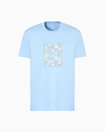 Regular fit ASV palm tree print t-shirt