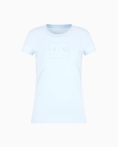 Slim fit T-shirt with logo