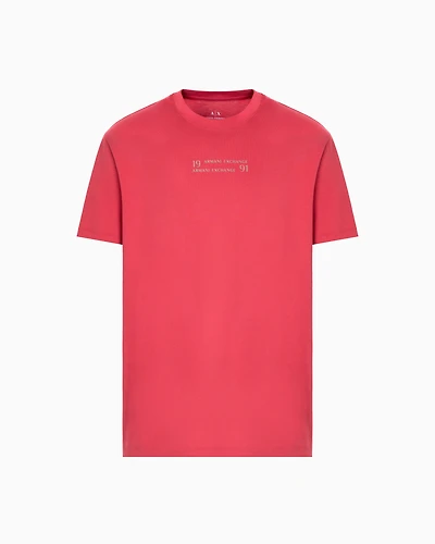 Regular fit T-shirt with logo lettering