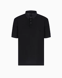 Regular fit polo shirt mercerised cotton