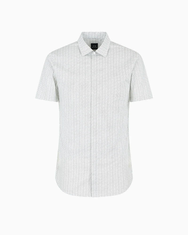 Slim fit short sleeve shirt