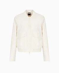 Blouson with zip and pockets