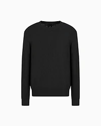 ASV Tone-on-tone Logo Crewneck Sweater