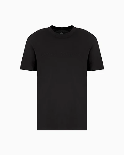 Armani Exchange - Regular Fit T-Shirts, Man, Black, Size: