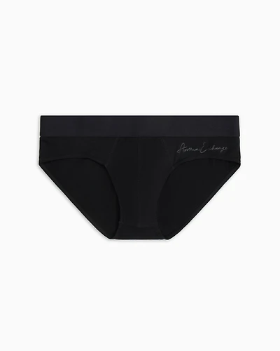 Stretch cotton briefs