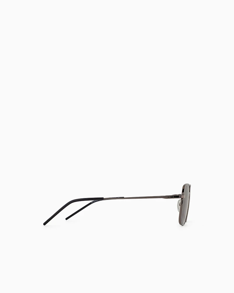 Armani Exchange - Women’s aviator sunglasses, Woman, Grey, Size: 46L