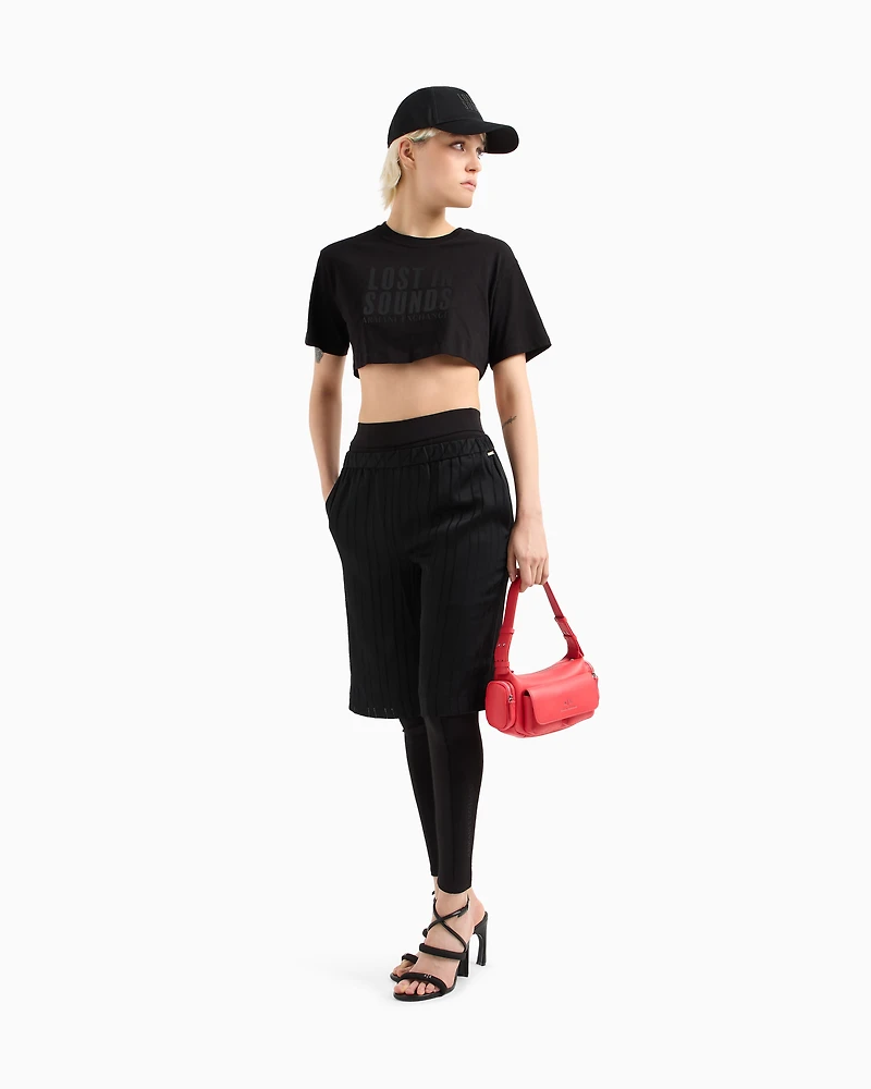 Lost sounds cropped t-shirt