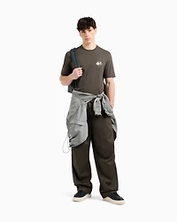 Regular fit T-shirt with print on the chest